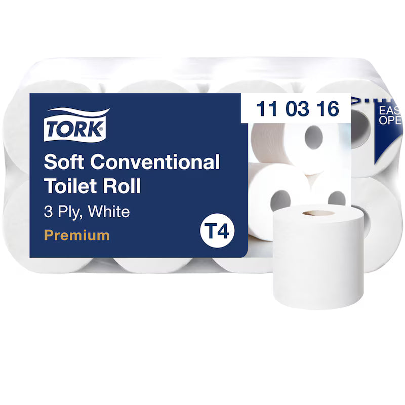 Tork weiches Kleinrollen Toilettenpapier (T4) - 110316