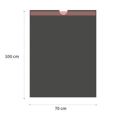Müllsäcke mit Zugband 120 L